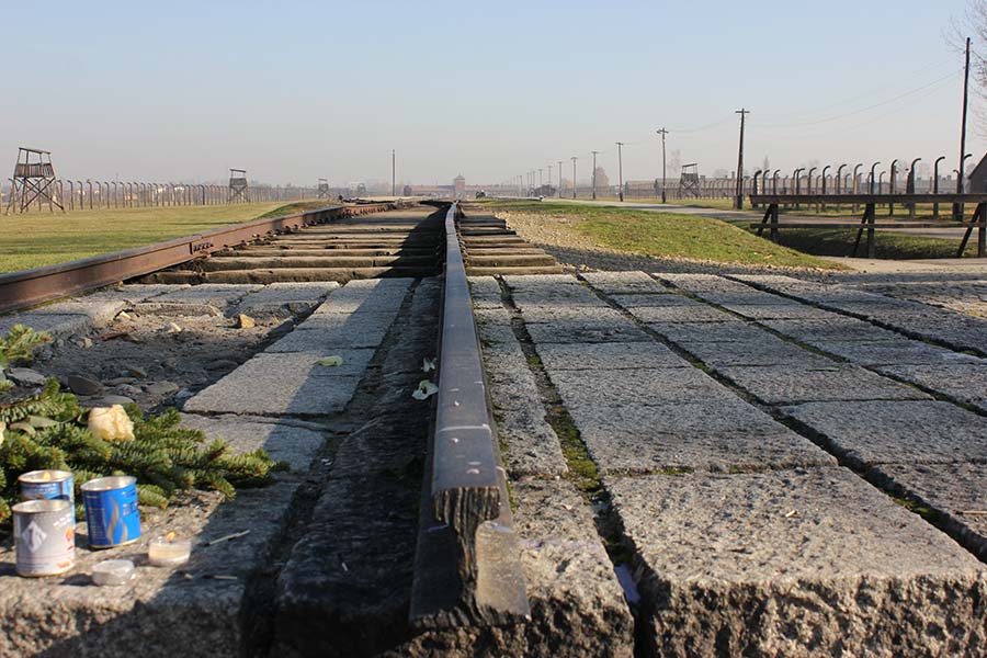 Auschwitz II-Birkenau - selection platform